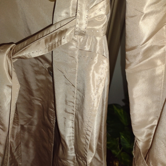 NWT J. Crew Collection Silk Taffeta Trench Small 4 - Picture 3 of 6